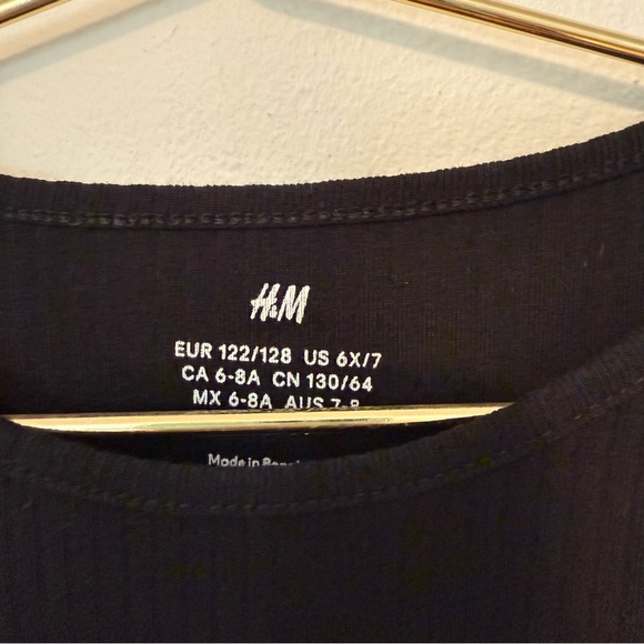 H&M black ribbed dress - Picture 5 of 5